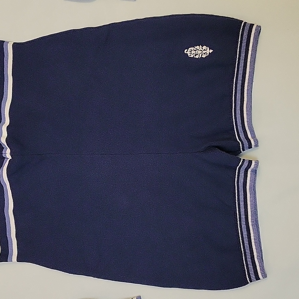 NWOT Free People Movement Blue It's Cold Outside Playsuit Navy Striped Sz XS - Picture 5 of 17
